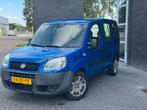 Fiat Doblo 1.4 2008 lage KM *dealer onderhouden*, Auto's, Voorwielaandrijving, Doblo, Blauw, Handgeschakeld