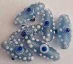 Italiaanse lampwork glas kralen 3 cm 5, Verzenden, Nieuw, Kraal