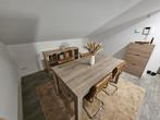Eikenhouten eettafel 160x90cm, Ophalen, 50 tot 100 cm, Zo goed als nieuw, Vijf personen of meer
