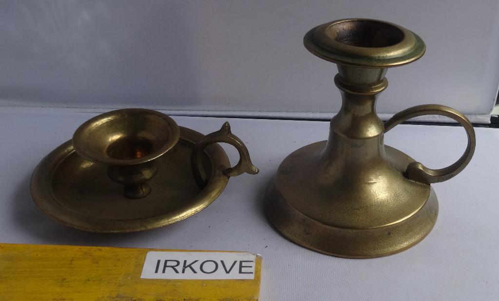 TWEE MOOIE BLAKERS KANDELAARS * Mooi Model *, Antiek en Kunst, Antiek | Koper en Brons, Verzenden, Koper