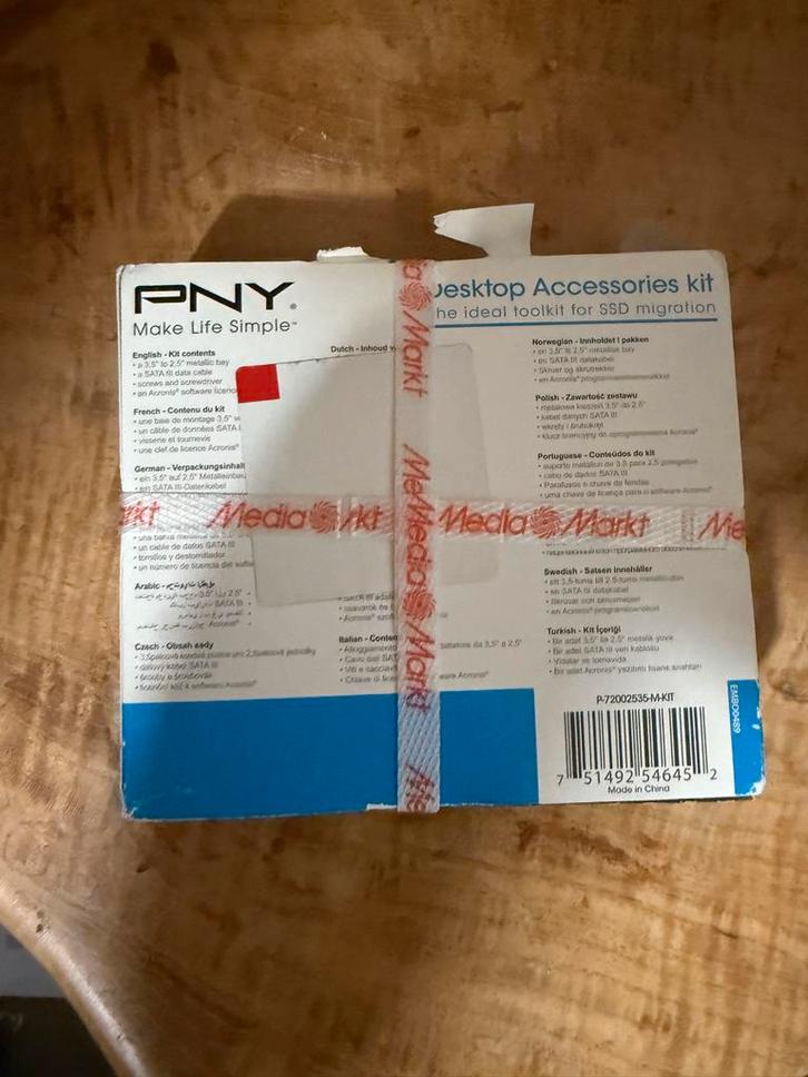 PNY Desktop Upgrade Kit - Nieuw!, Computers en Software, Printerbenodigdheden, Nieuw, Printerkabel, Ophalen of Verzenden