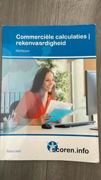 Commerciele calculaties | rekenvaardigheid werkboek, Ophalen of Verzenden, Zo goed als nieuw, Overige niveaus