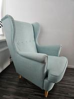 Ikea Strandmon mintgroen fauteuil, Huis en Inrichting, Fauteuils, Gebruikt, 75 tot 100 cm, Ophalen