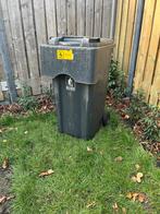 Zwarte kliko afvalcontainer, Ophalen, Kunststof, Gebruikt, 40 liter of meer