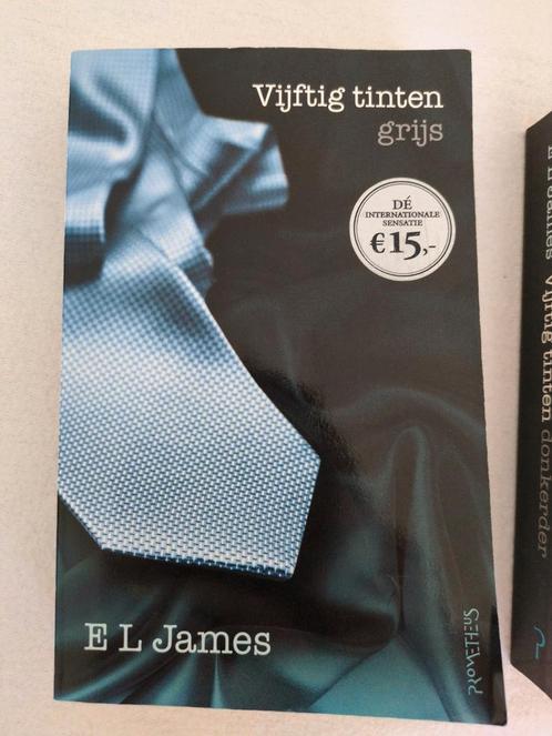 E.L. James - Vijftig tinten grijs 3stuks, Boeken, Literatuur, Zo goed als nieuw, Amerika, Ophalen of Verzenden