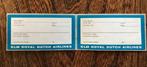 KLM zelfklevende bagage labels - vintage, Ophalen of Verzenden, Nieuw, Overige typen