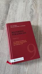 Materieel Strafrecht (de Hullu & v. Kempen) - negende druk., Boeken, Ophalen of Verzenden, Zo goed als nieuw