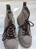 Beige rood zwart laarsjes, Kleding | Dames, Schoenen, Zalando, Lage of Enkellaarzen, Ophalen of Verzenden, Zo goed als nieuw