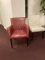 Linteloo eetkamerstoel leer, Huis en Inrichting, Stoelen, Ophalen, Gebruikt, Overige kleuren, Klassiek