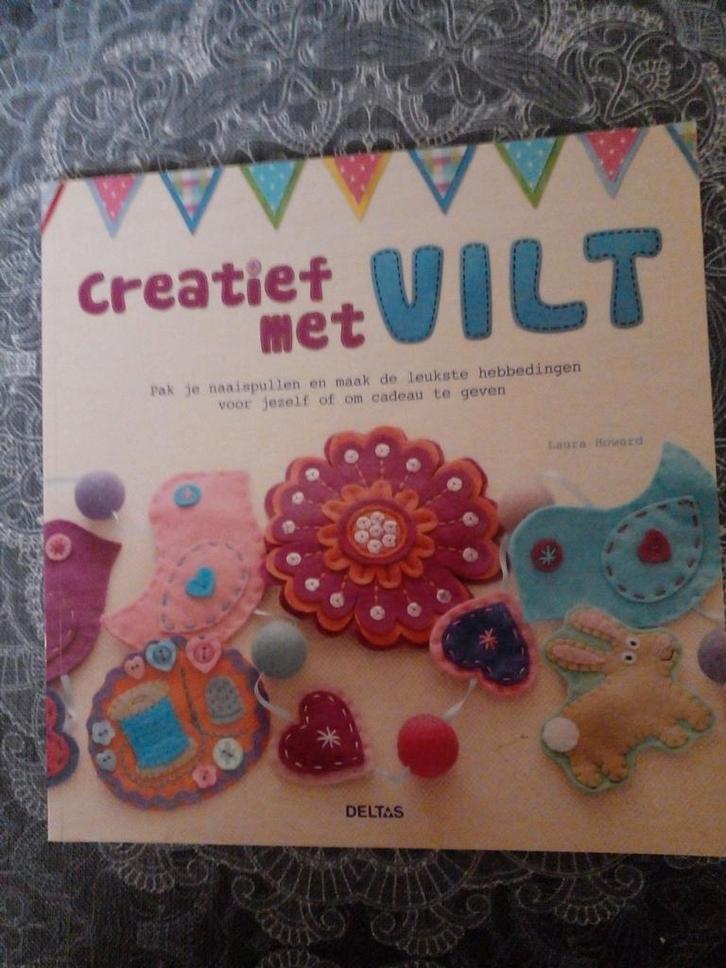 Creatief met Vilt - Handboek, Boeken, Wonen en Tuinieren, Zo goed als nieuw, Bloemschikken, Groendecoratie, Ophalen of Verzenden