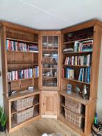 Hoekkast Boekenkast hoekcombinatie - jaar 1880, Ophalen of Verzenden