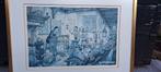 Litho van Anton pieck  klasje gesigneerd, Ophalen