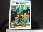 sticker met een polly fiets ben je iets! jongens fluiten, Verzenden, Zo goed als nieuw, Merk