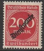 Rijk 1923 78 Dienst 200m, Ongebruikt, Postzegels en Munten, Postzegels | Europa | Duitsland, Ophalen of Verzenden, Overige periodes