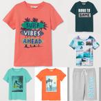 H&M zomerkleding capsule jongen 5 t-shirts + short 146-152, Kinderen en Baby's, Kinderkleding | Maat 146, Nieuw, Jongen, Ophalen of Verzenden