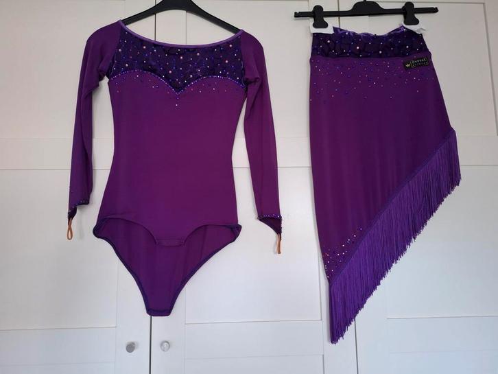 Latin jurk, Sport en Fitness, Dansen, Zo goed als nieuw, Kleding, Ophalen of Verzenden