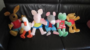 Kikker en vriendjes handpoppen . beschikbaar voor biedingen