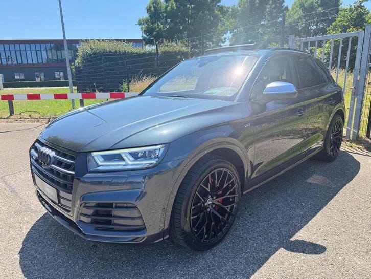 Audi SQ5 TFSI quattro Pro Line Plus ABT Look Pano 21inch RS, Auto's, Audi, Bedrijf, Te koop, SQ5, 360° camera, 4x4, ABS, Achteruitrijcamera