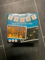 Licht slinger met 78 letters & symbolen, Ophalen of Verzenden, Nieuw, Versiering, Overige