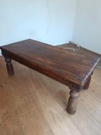 Titel voor Marktplaats: Massieve houten salontafel – robuust, Ophalen, 100 tot 150 cm, 50 tot 100 cm, Zo goed als nieuw