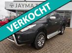 Mitsubishi L 200 2.4 DI-D Club Cab Invite, Auto's, Mitsubishi, Stof, Gebruikt, Zwart, 4 cilinders