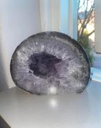 Amethist in agaat, Verzamelen, Mineralen en Fossielen, Ophalen of Verzenden, Mineraal