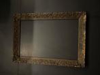 houten lijst met sierlijke details mooi oud 69x49cm groot, Huis en Inrichting, Woonaccessoires | Lijsten, Gebruikt, Ophalen of Verzenden