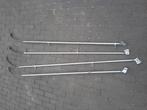 Nokboog aluminium 4 stuks, Ophalen of Verzenden, Gebruikt