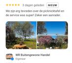 UITVERKOOP! Ronde picknicktafels! Tuintafels Tuinbank, Ophalen, Wr, Rond, Nieuw