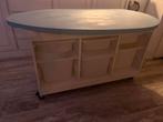 Speeltafel met Trofast kast en lades, Gebruikt, Kast, 70 cm of meer, 100 cm of meer