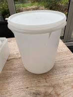 Tupperware Ton - Handig voor Opslag!, Ophalen, Gebruikt, Wit, Bak of Kom