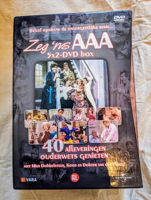 Zeg 'ns Aaa dvd box., Cd's en Dvd's, Dvd's | Nederlandstalig, Zo goed als nieuw, Tv fictie, Komedie, Alle leeftijden, Ophalen of Verzenden