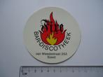 sticker oud Soest FIRE bar disco dancing retro vintage, Verzamelen, Verzenden, Zo goed als nieuw, Bedrijf of Vereniging
