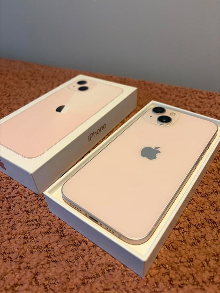 Iphone 13 - roze - 246GB, Telecommunicatie, Mobiele telefoons | Hoesjes en Frontjes | Samsung, Gebruikt, Ophalen of Verzenden