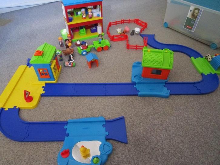 Happy Land. Uitgebreide Speel SET, Kinderen en Baby's, Speelgoed | Educatief en Creatief, Zo goed als nieuw, Ontdekken, Met geluid