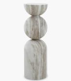 Richmond Interiors marmeren zuil pilaar Lewis, Huis en Inrichting, Woonaccessoires | Zuilen en Pilaren, Ophalen, Zo goed als nieuw