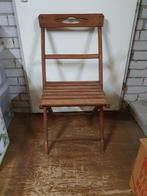 Antieke beukenhouten Klapstoel in perfekte staat, Kan lich-, Antiek en Kunst, Antiek | Meubels | Stoelen en Banken, Ophalen