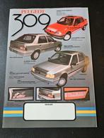 Brochure Peugeot 205 & 309 accessoires, Ophalen of Verzenden, Zo goed als nieuw, Peugeot