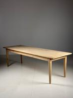 Franse eettafel eiken (in alle maten beschikbaar), Ophalen, Eikenhout, 200 cm of meer, Vijf personen of meer
