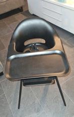 Stokke Steps kinderstoel met blad – zwart, Ophalen, Zo goed als nieuw, Meegroeistoel