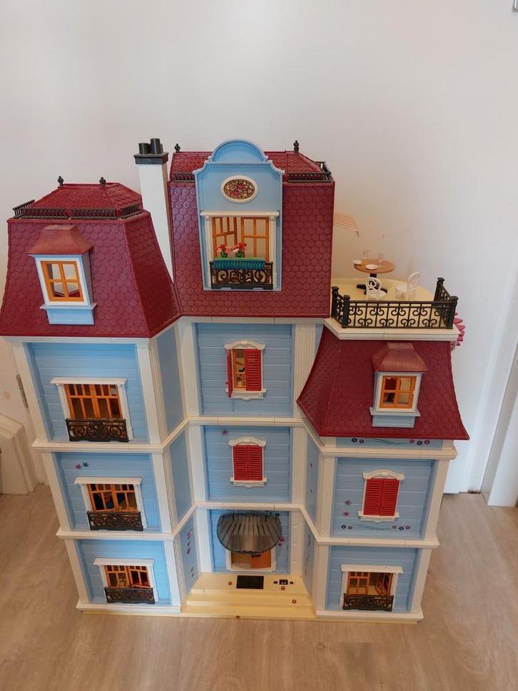🌞 Playmobil herenhuis 70205, Kinderen en Baby's, Speelgoed | Poppenhuizen, Gebruikt, Poppenhuis, Ophalen
