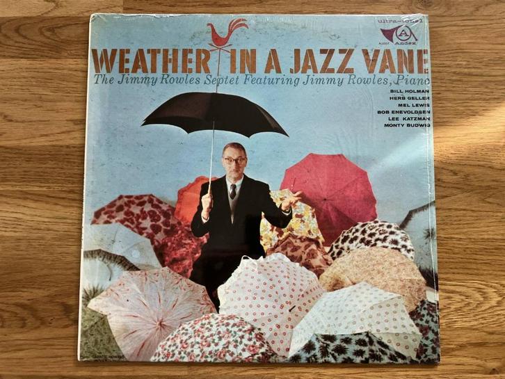 Jimmy Rowles Septet / Weather In A Jazz Vane, Cd's en Dvd's, Vinyl | Jazz en Blues, Zo goed als nieuw, Jazz, 1980 tot heden, Overige formaten