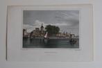DORDRECHT Terwen Handgekleurd Staalgravure Aangezicht GT9, Verzenden