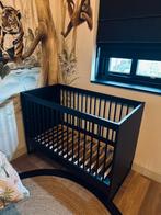 Bed Kidsmill mat zwart, Kinderen en Baby's, Babywiegjes en Ledikanten, Ophalen, Zo goed als nieuw, Ledikant