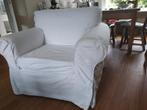 Fauteuil IKEA EKTORP Armleuning, Hout, 75 tot 100 cm, Ophalen of Verzenden, Zo goed als nieuw