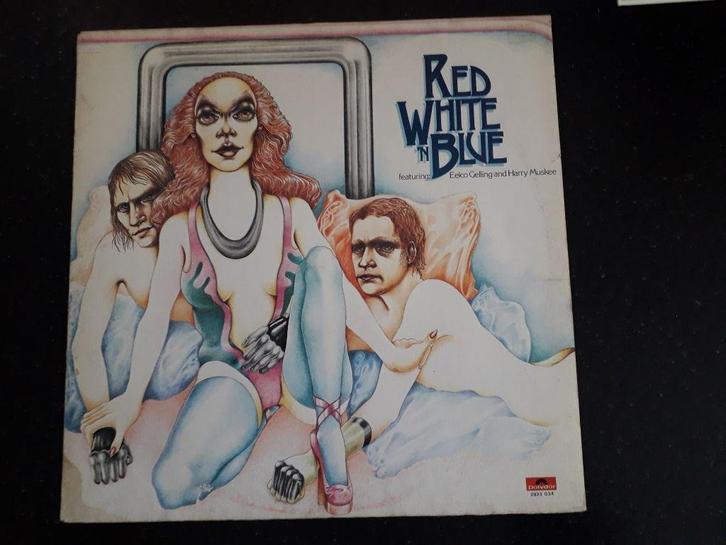 RED, WHITE 'N BLUE - S/T - LP - CUBY, Cd's en Dvd's, Vinyl | Pop, Zo goed als nieuw, 1960 tot 1980, Overige formaten, Verzenden