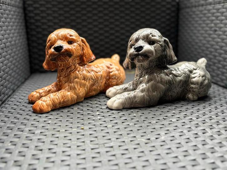 Goebel Porseleinen Poedels - Set van Twee, Antiek en Kunst, Antiek | Keramiek en Aardewerk, Ophalen