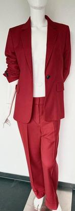 MASSIMO DUTTI KOSTUUM, WIJNROOD, 40, ALS NIEUW️️️️️️️❤️❤️❤️, Kleding | Dames, Maat 38/40 (M), Kostuum of Pak, Overige kleuren