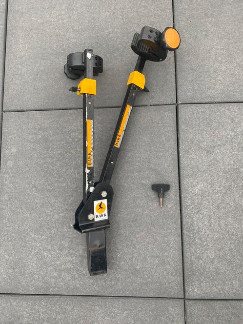Spinder Hawk fietsdrager bovenbouw voor twee fietsen., Auto diversen, Fietsendragers, Gebruikt, Trekhaakdrager, 2 fietsen, Verzenden