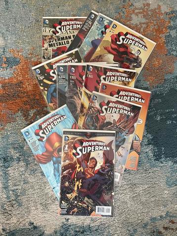 Adventures of Superman #1 - 13, volume 2 (dc) 13 comics lot 